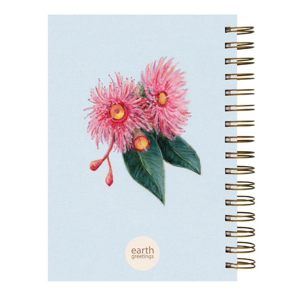 Beautiful A5 Lined Journal. The perfect one line a day journal to help you jot down key moments in your day. Australian Made, spiral bound lined journal with a protective hardbound cover.